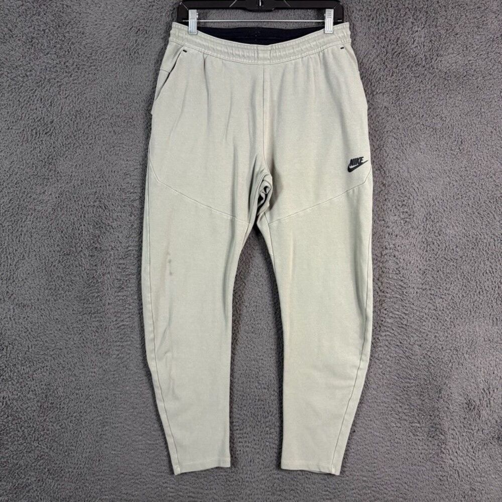 Nike Tech Fleece Jogger Mens Large Gray Sweatpants Pull On Drawstring Athleisure